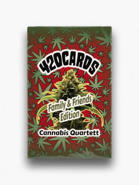 420Cards Family & Friends Edition - Cannabis Quartett Erweiterung mit 32 Karten