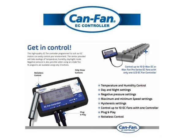 Can-EC Fan Controller LCD