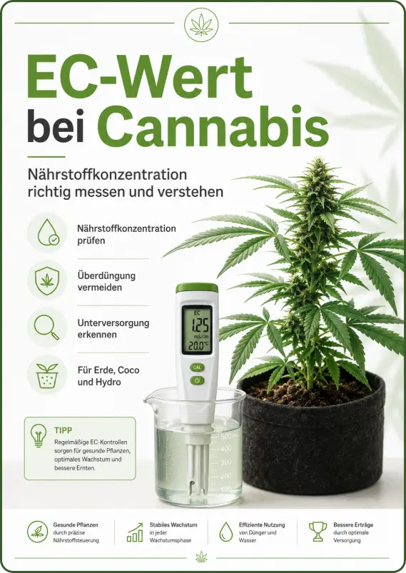 EC-Wert bei Cannabis richtig messen und verstehen